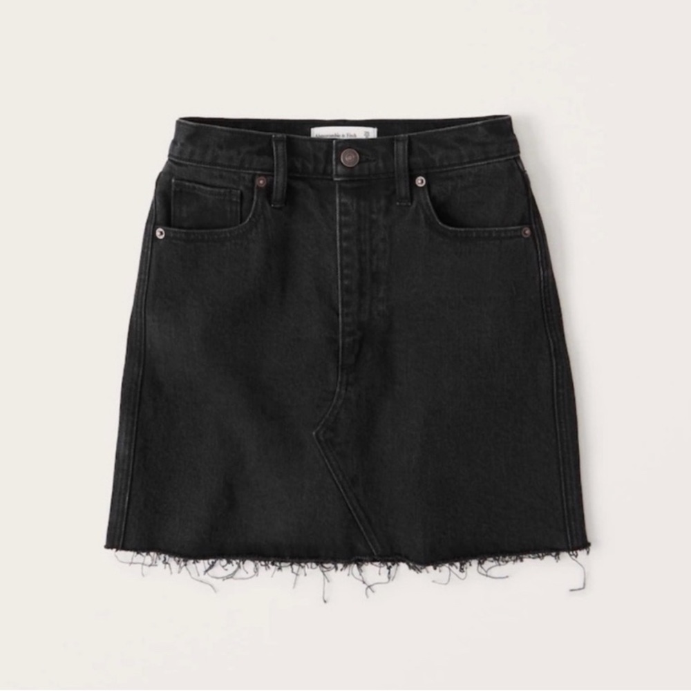 Abercrombie | Ultra High Rise Denim Skirt Curve Love, 0/25